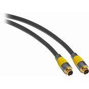 Pearstone SV4C-325 Gold Premium S-Video Cable - Male S-Video to Male S-Video - 25