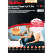 McAfee Internet Security Suite 2008 Software for Windows