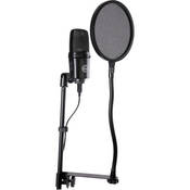 Pearstone PFN - Nylon Round Pop Filter with Gooseneck (6.6")
