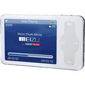 DANE-ELEC MEIZU 8GB M4 Miniplayer Slim MP3 Player (White)