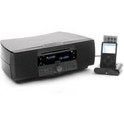 Cambridge SoundWorks 745i Table-Top CD Clock-Radio with iPod Dock - Black [Demo]