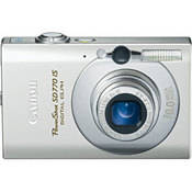 Canon PowerShot SD770 IS Digital Elph Digital Camera (Silver)