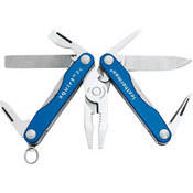 Leatherman Squirt P4 Plier Tool in a Box - Glacier (Blue)