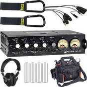 Azden FMX-42 4-Channel Deluxe Mixer Kit 