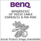 BenQ 18" RS232 CABLE f/SP830/31 8-PIN MINI