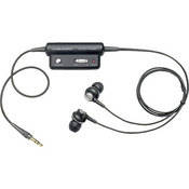 Audio-Technica ATH-ANC3 QuietPoint Noise-Cancelling In-Ear Headphones (Black)