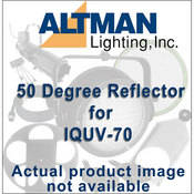Altman Reflector for IQUV-70 Blacklight - 25 Degrees