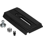 Bogen / Manfrotto 501PL Sliding Quick Release Plate with 1/4"-20 & 3/8" Screws