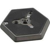 Manfrotto by Bogen Imaging 130-14 - Prato de Libera��o R�pida Hexagonal (Fundo Plano) com Parafuso de 1/4"-20 
