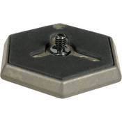 Manfrotto by Bogen Imaging 030-14 - Prato de Libera��o R�pida Hexagonal com Parafuso de 1/4"-20 