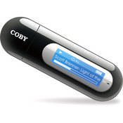Coby MP-300 4GB USB-Stick MP3 Player with LCD Display