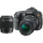 Sony Alpha DSLR-A200 SLR Digital Camera with Sony 18-70mm Lens & 55-200mm Lens 