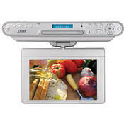 Coby KTF-DVD1093 Under-the Cabinet 16:9 10" DVD/CD Player
