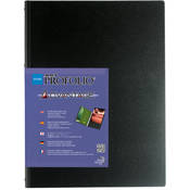 Itoya Art Portfolio Advantage Book - 8.5 x 11" (Black)