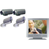 Clover Electronics TFT1504Q Surveillance Package – Kit Includes: