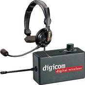 Eartec 1 Digicom Communication Radio w/ SlimLine Single Headset