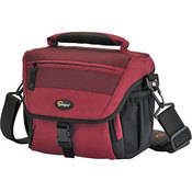Lowepro Nova 160 AW Shoulder Bag (Bordeaux Red with Black Trim)