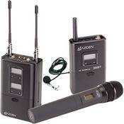 Azden 325ULH Dual-Channel Portable Wireless Microphone Combo System