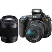 Sony Alpha DSLR-A350 SLR Digital Camera with Sony 18-70mm Lens & 55-200mm Lens