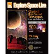 SLOOH Explore Space Live Telescope Card (500 Minutes)