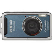 Pentax Optio W60 Digital Camera (Blue)