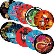 Ortofon Slipmats - Pair of Ortofon Slipmats for DJ Turntables 