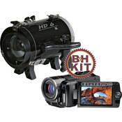 Equinox HD6 Underwater Video Housing Kit with Canon VIXIA HF-10