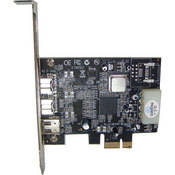 PYRO AV Placa PCI Express FireWire 800 de 3 Portas