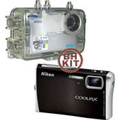 Fantasea Line FS-51 Underwater Housing kit with Nikon CoolPix S52c