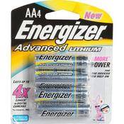 Energizer Baterias de L�tio AA da Energizer (Pack com 4)