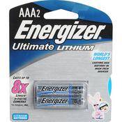 Energizer Baterias Alcalinas AAA Ultimate de L�tio (Pack com 2)