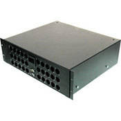 Delvcam 3RU RACK DRAW w/30 NEUTRIK D KNOCKOUTS