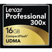 Lexar 16GB UDMA 300x CompactFlash Card