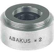 Abakus Adaptador de Extensor de Lente de V�deo 622 2.0x para C�mera C-Mount de 1/3-1/2"