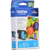 Brother LC61C  Innobella Standard-Yield Cyan Ink Cartridge