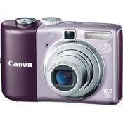 Canon PowerShot A1000 IS Digital Camera (Purple) with Basic Accessory Kit
