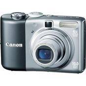 Canon PowerShot A1000 IS Digital Camera (Grey) with Basic Accessory Kit