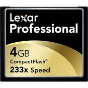Lexar Cart�o CompactFlash Profissional 233x de 4GB