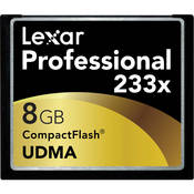Lexar Cart�o CompactFlash Profissional 233x de 8GB