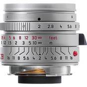 Leica Lente Aesf�rica M Grande Angular de Foco Manual 28mm f/2.0 Summicron - Prata