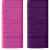 Belkin F8Z380 Textured Silicone Sleeve, 2-Pack (Pink and Purple)