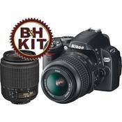 Nikon D60 SLR Digital Camera Kit with 18-55mm VR Lens & 55-200mm Lens