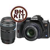 Olympus Kit de C�mera SLR Digital E-520 com Lente 14-42mm e 70-300mm