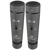 Behringer C-4 Stereo Matched Pair Single Diaphragm Condenser Microphones 