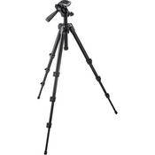 Manfrotto by Bogen Imaging 7301YB 4-Section Aluminum Tripod w/ 3-Way Head - Supports 7.7 lbs (3.5kg) 