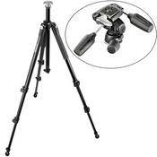 Manfrotto by Bogen Imaging 055WXNB Wilderness 3-Section Aluminum Tripod w/ 804RC2 3-Way Pan/Tilt Head 