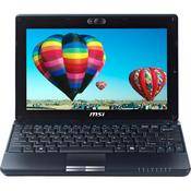 MSI Wind U123 Netbook Computer (Red)