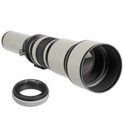 Bower 650-1300mm f/8-16 Manual Focus Lens for Canon FD