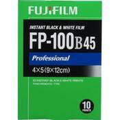 Fujifilm FP-100B Professional Instant B&W 4x5" Peel-Apart Pack Film ISO 100