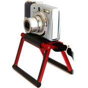 Gary Fong Flip Cage Tabletop Tripod for Compact Cameras (California Poppy Red)